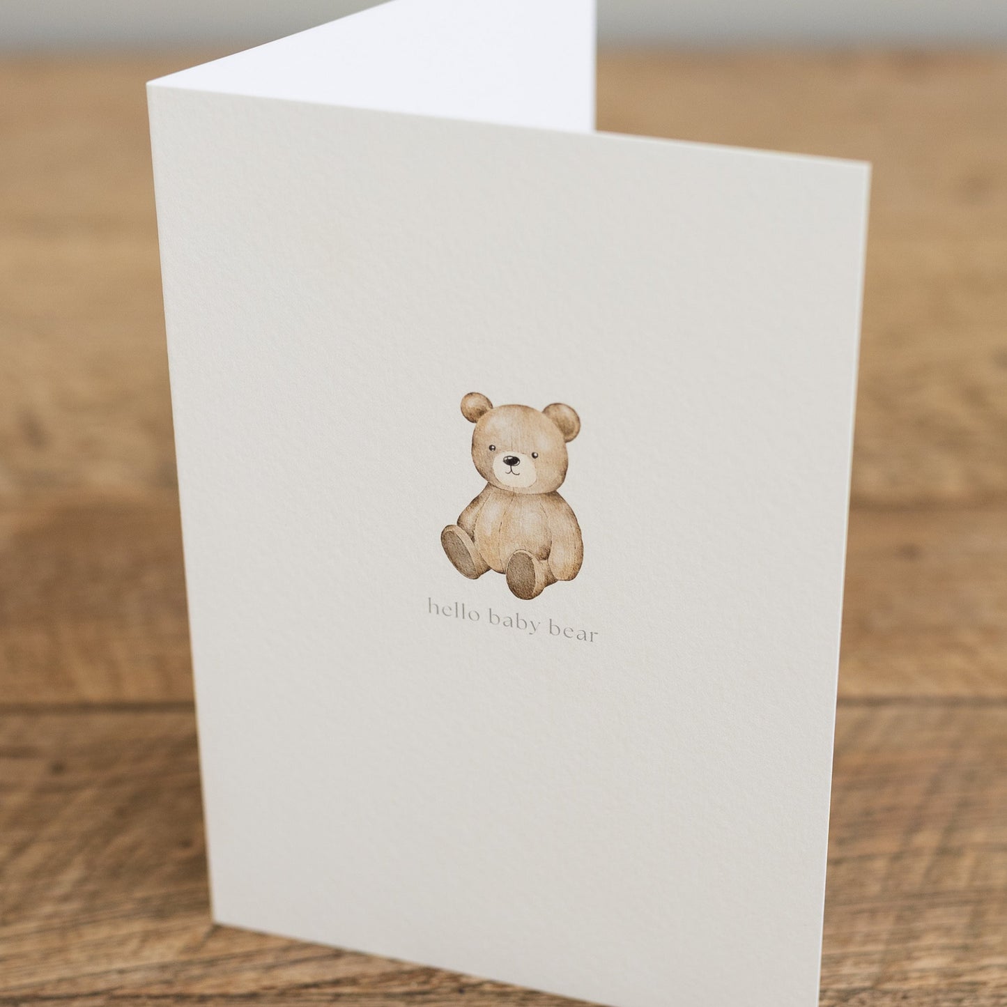 New Baby Card (bear)