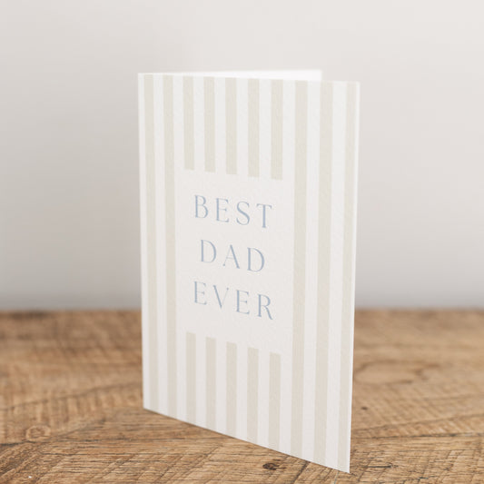 'Best Dad Ever' Card