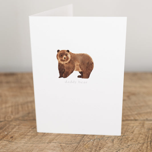 'daddy bear' Card