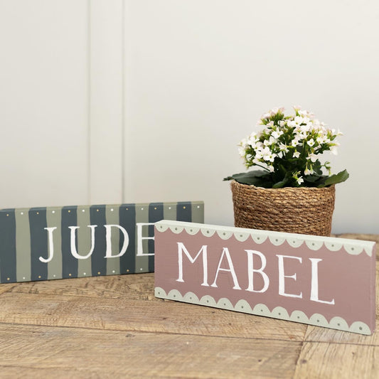 Personalised Name Plaque