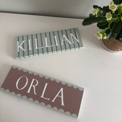 Personalised Name Plaque