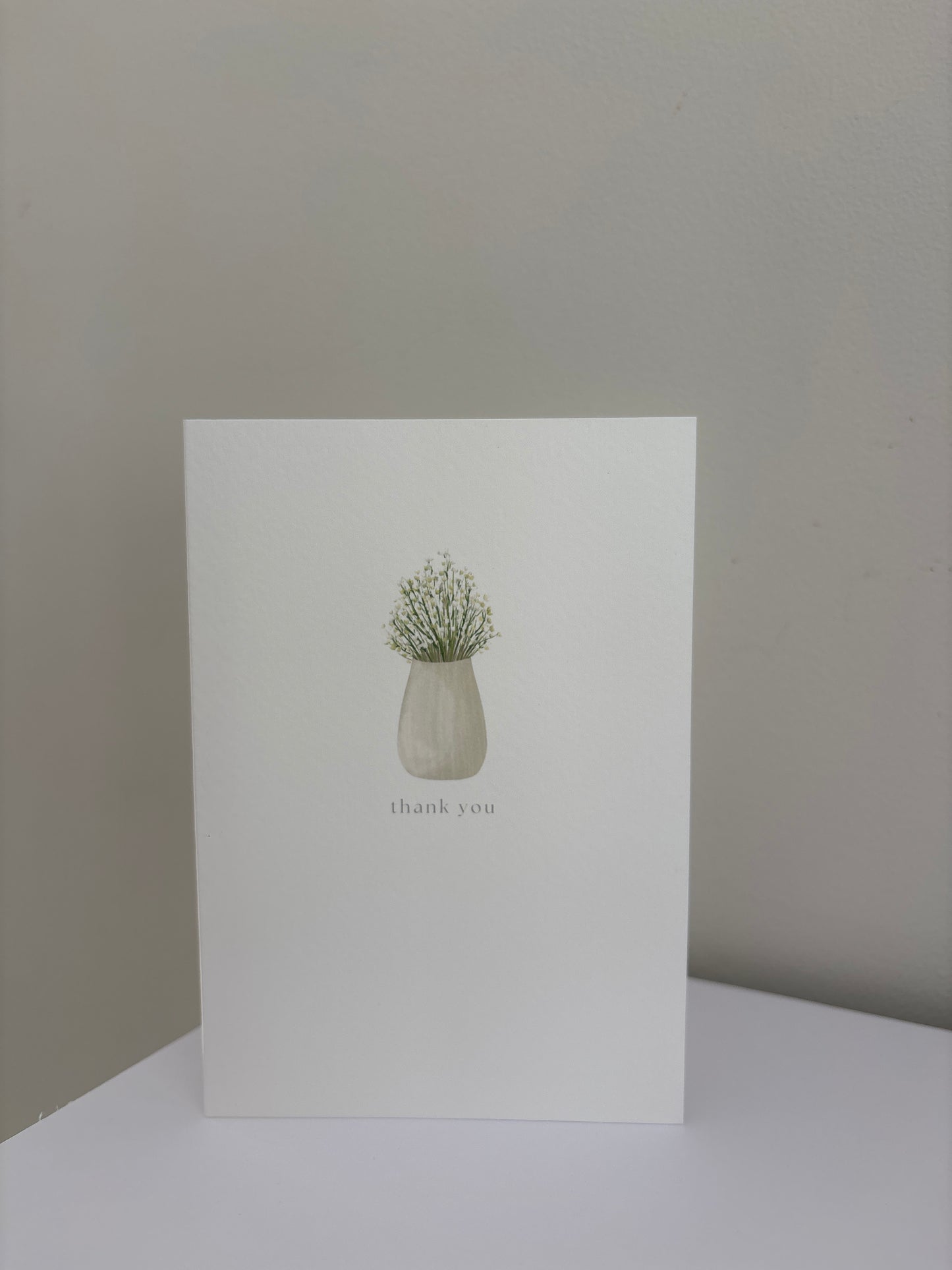 ‘thank you’ card