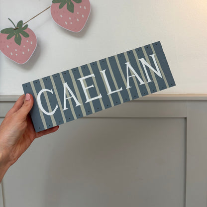 Personalised Name Plaque