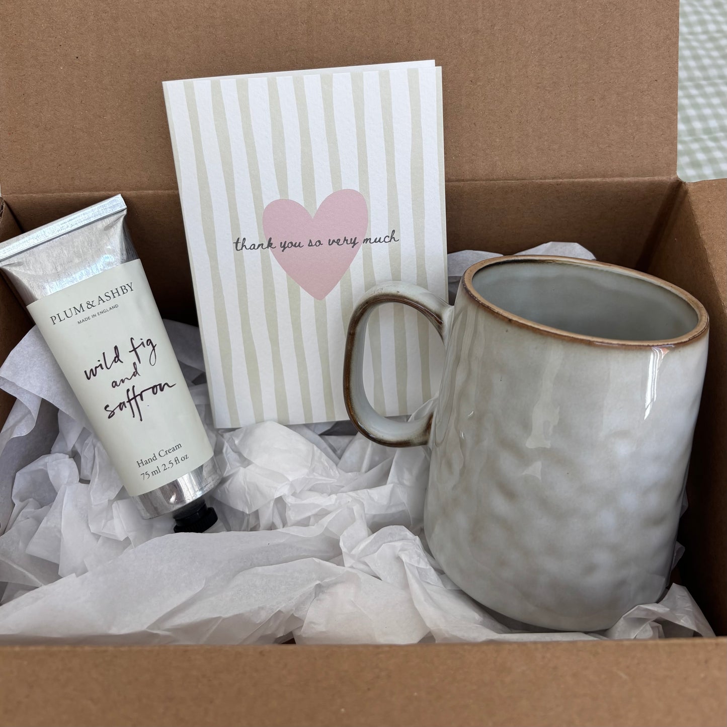 ‘thank you so very much’ gift set